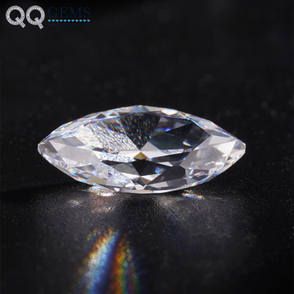 Marquise Cut White Moissanite Loose Diamonds with GRA Certificate Carat Moissanite - Image 2