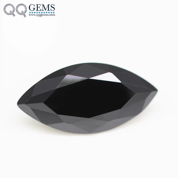 Wholesale High Quality Marquise Cut Black Moissanite Loose Diamonds