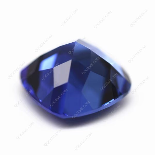 Cushion Natural Cut Cultivation Sapphire Loose Gems Lab Grown Royal Blue Sapphire Gems - Image 4
