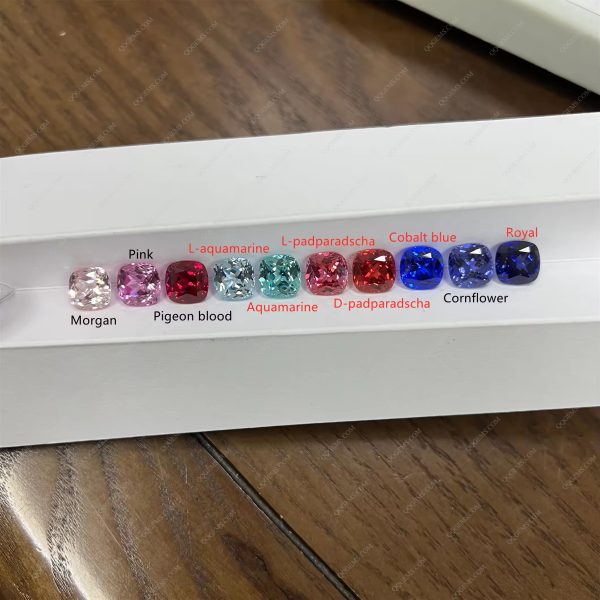 Cushion Natural Cut Cultivation Sapphire Loose Gems Lab Grown Sapphire Multicolor Gemstones - Image 5