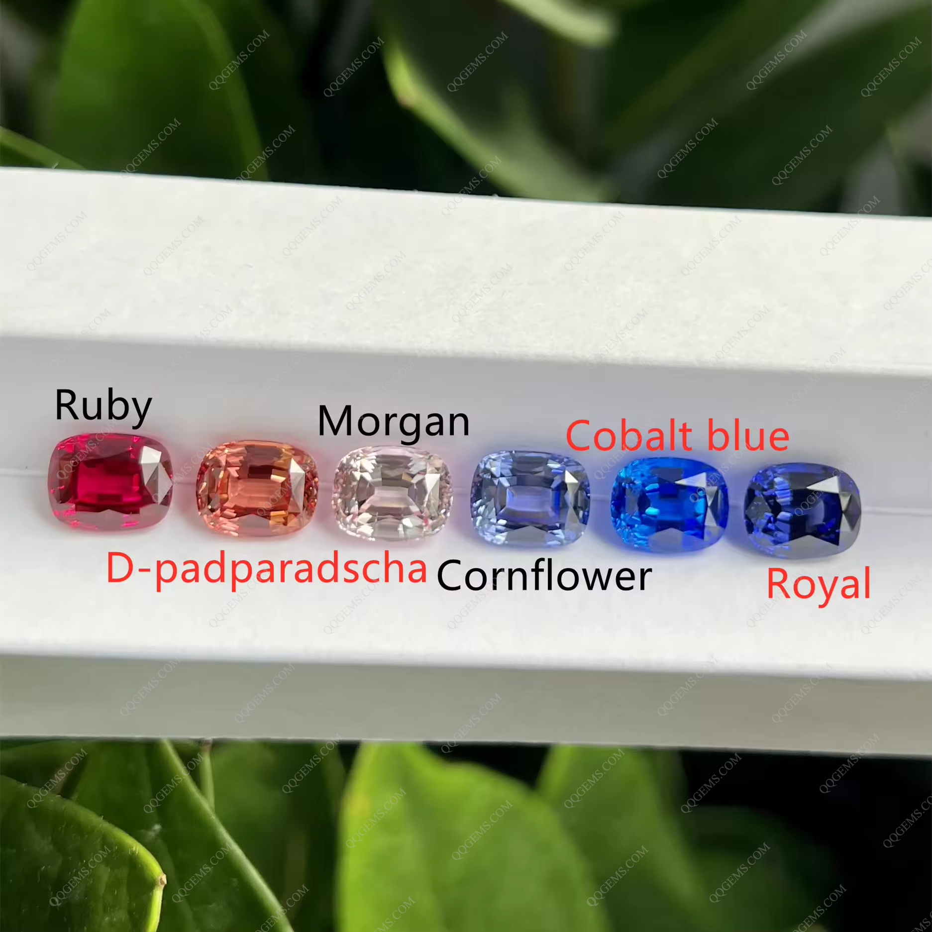 Long Cushion Natural Cut Cultivate Sapphire Loose Gemstones Lab Created Multicolor Sapphire Gemstones Price Per Carat - Image 3