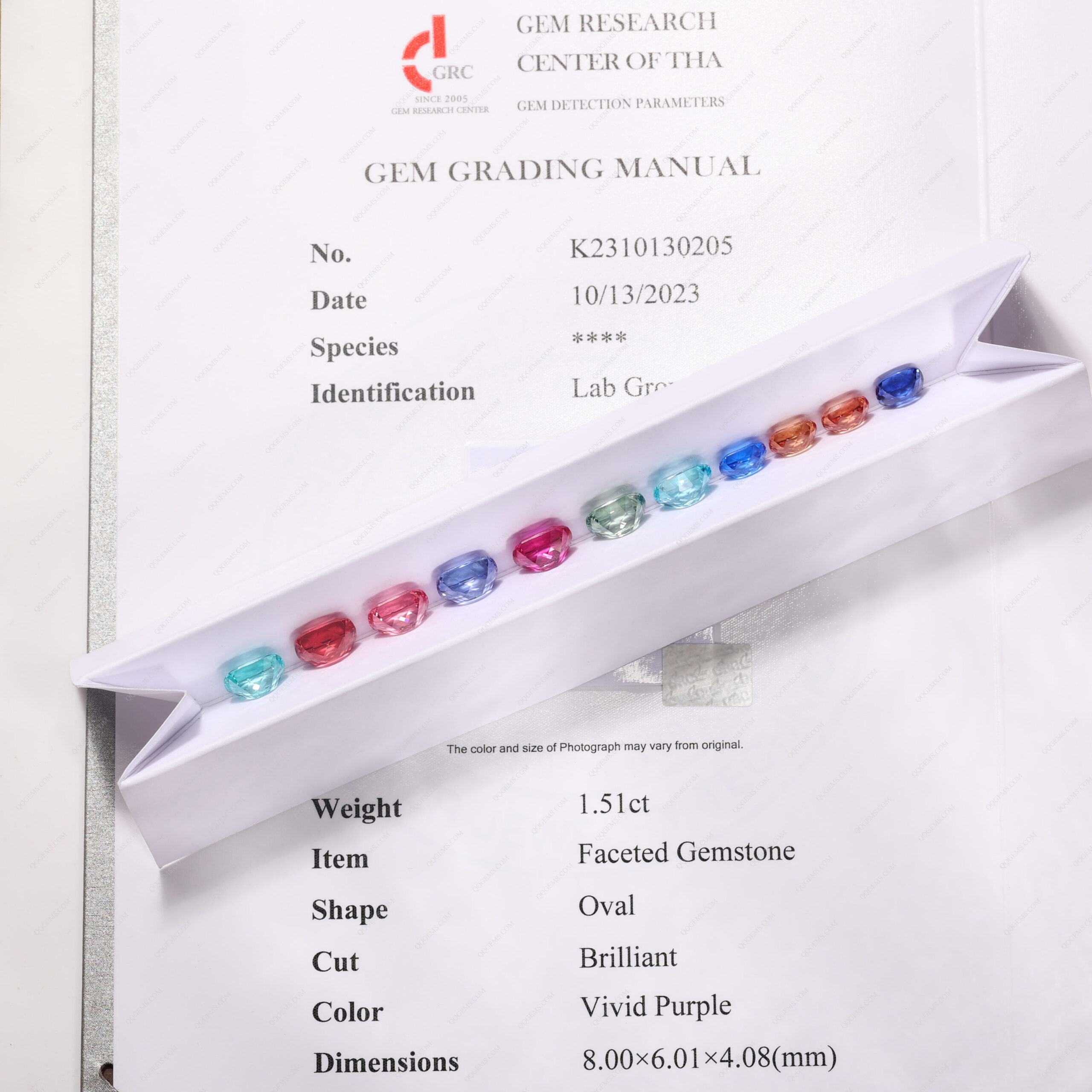 Long Cushion Natural Cut Cultivate Sapphire Loose Gemstones Lab Created Multicolor Sapphire Gemstones Price Per Carat - Image 4