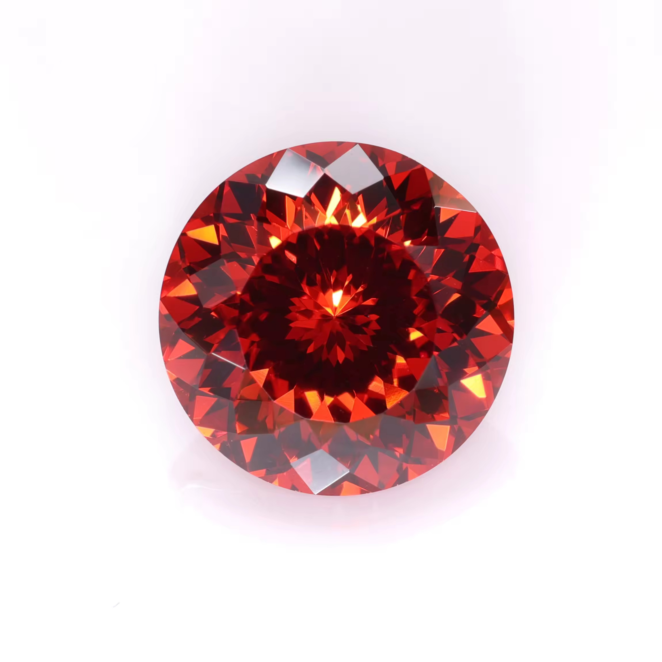 10-14mm Sizes Bird's Nest Cut White and Multicolour Multiple Cutting Cubic Zirconia Special Round Cutting Loose CZ Gemstone - Image 11