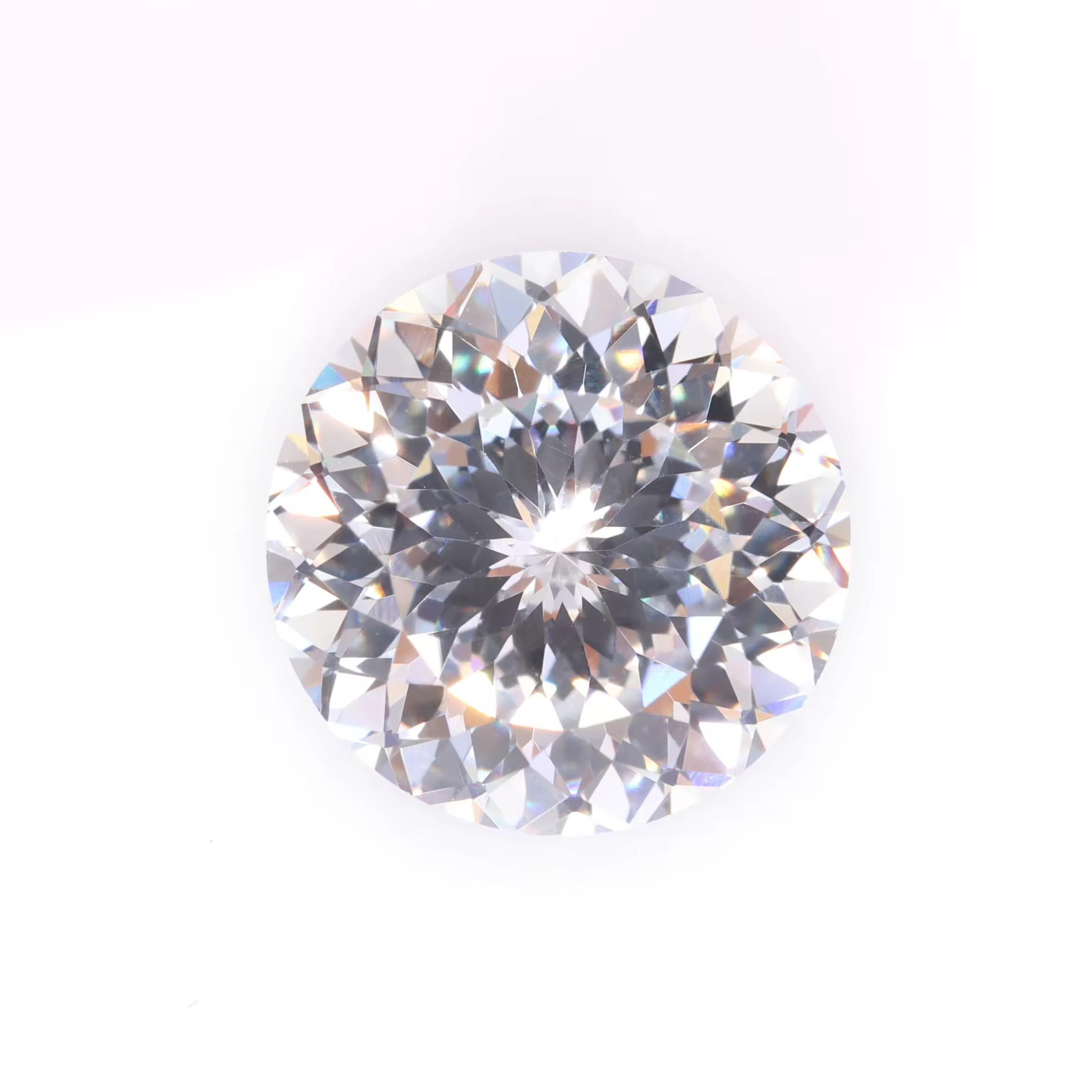 10-14mm Sizes Bird's Nest Cut White and Multicolour Multiple Cutting Cubic Zirconia Special Round Cutting Loose CZ Gemstone - Image 12