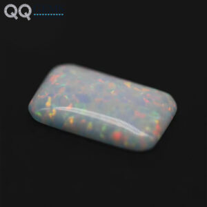 3*5-8*10mm 92 Multicolored Octagon Cabochon Opal OP#17 White Fire Opal Loose Gemstones Synthetic Octagon Opal Cabochon Cut Gems