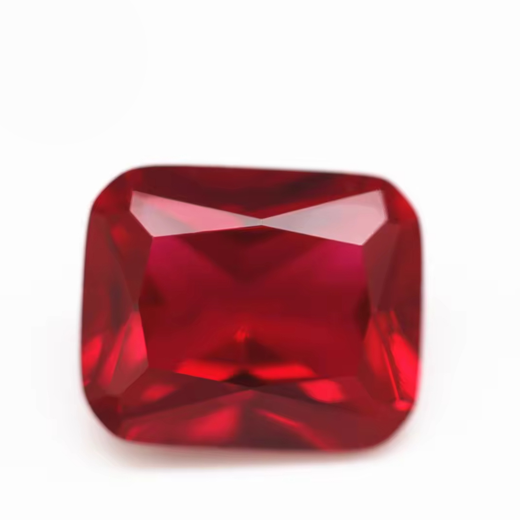 5A Grade Bright Cut Marquise Cut 5# Ruby Corundum Loose Gemstone Marquise Shape Synthetic Pigeon Blood Red 5# Corundum Gemstones - Image 5