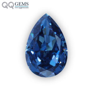 7A Grade Pear Shape Crushed Ice Cut Multi-color High Carbon Diamond Loose Gemstones Synthetic Cubic Zirconia Cz Diamond Gems