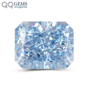 7A Grade Quality Fancy Octagon Crushed Ice Cut Light Sea Blue High Carbon Diamond Loose Gemstones Artificial Cubic Zirconia Gems