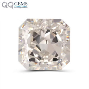 7A Grade Quality Square Crushed Ice Cut Corner Very Light Yellow High Carbon Diamond Loose Gemstones Synthetic Cubic Zirconia