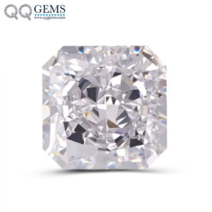 7A Grade Quality Square Crushed Ice Cut Corner White High Carbon Diamond Loose Gemstones Synthetic CZ Zirconia Simulated Diamond