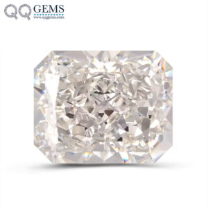 7A Grade Top Quality Octagon Crushed Ice Cut Very Light Yellow High Carbon Diamond Loose Gemstones Synthetic CZ Zirconia Gems