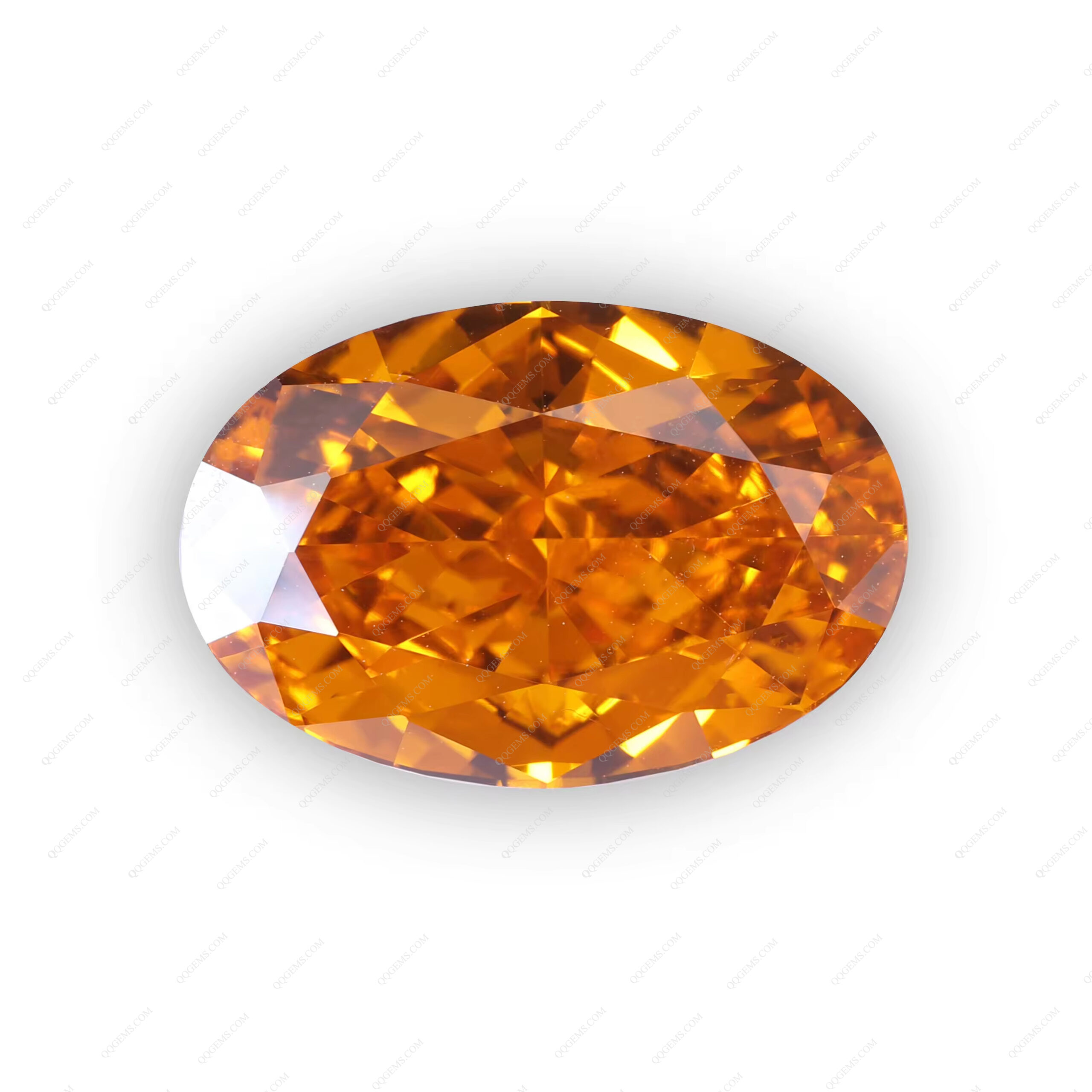 7A Grade Top Quality Oval Crushed Ice Cut Multi-color High Carbon Diamond Loose Gemstones Simulated CZ Diamond - Image 4