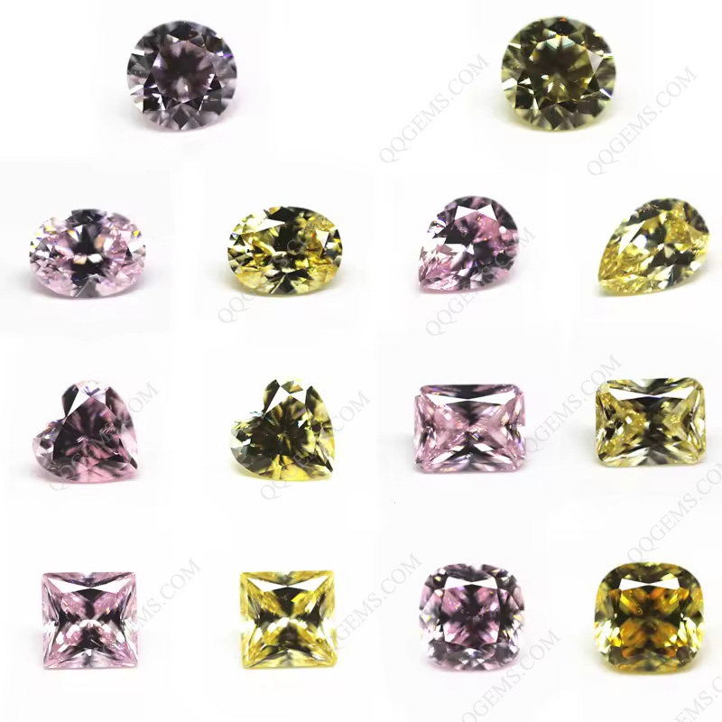 9A Grade Quality Cushion Cut USA Imported Light Yellow High Carbon Diamond Loose Gemstones Synthetic Simulate Cubic Zircon Gems - Image 6