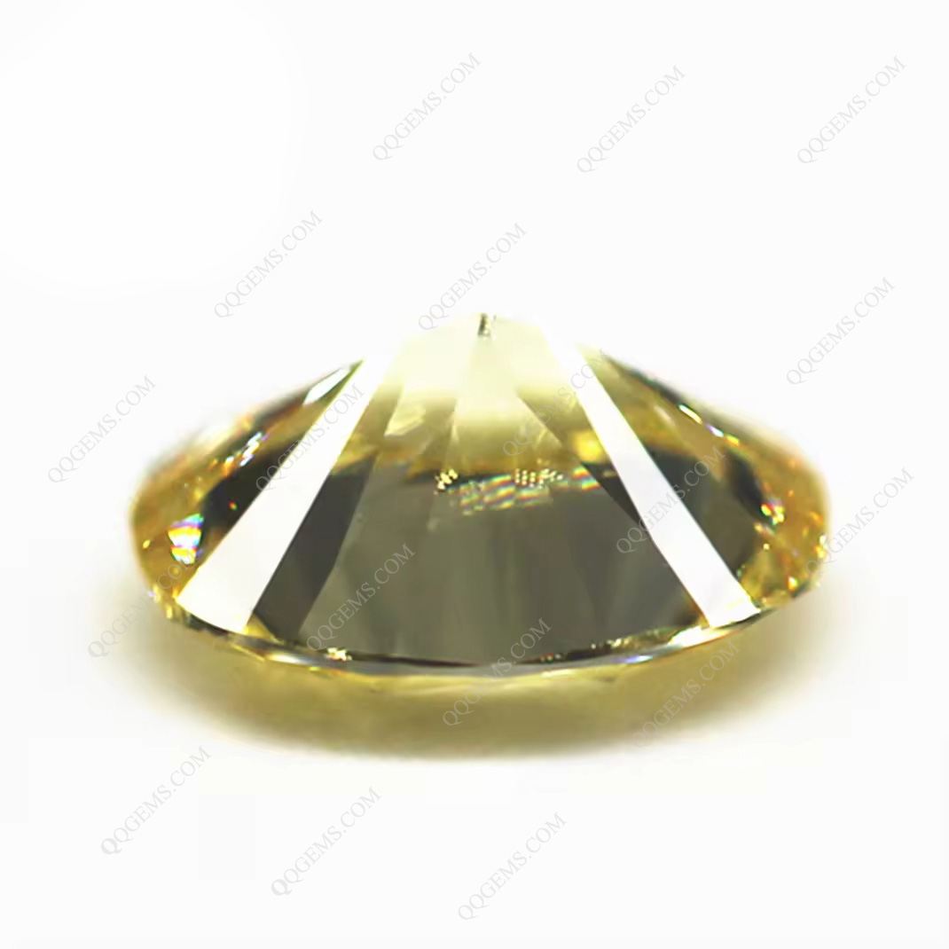 9A Grade Oval Machine Cut Light Yellow High Carbon Diamond Loose Gemstones Synthetic Simulated Diamond Cubic Zirconia Gems - Image 2
