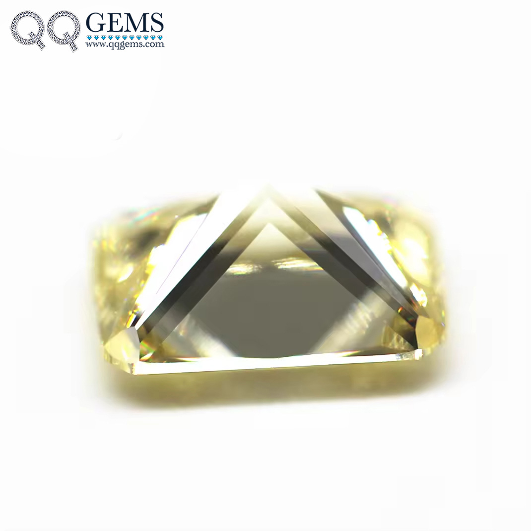 9A Grade Quality Octagon Princess Cut Light Yellow High Carbon Diamond Loose Gems Exquisite Cutting Technology Zirconia Gems - Image 6