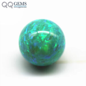 Hot Sale 2mm-12mm 92 Multicolored Synthetic Opal Round Beads Sphere OP11 Color Loose Gemstones Synthetic Opal Beads Ball Gems