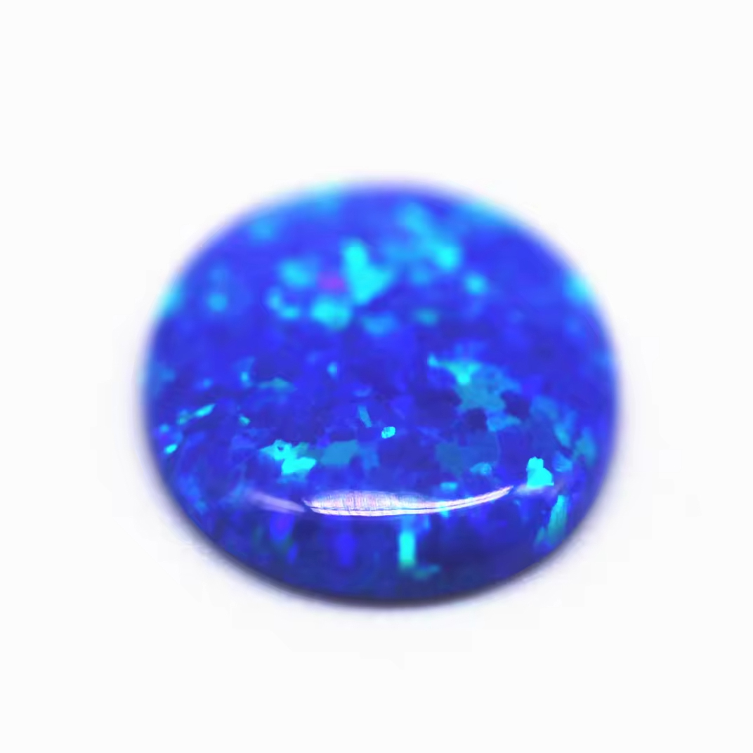 Hot Selling 3*5mm-8*10mm 92 Multicolored Oval Cabochon Opal OP#27 Blue Fire Opal Loose Gemstones Oval Opal Cabochon Cut Gems - Image 5