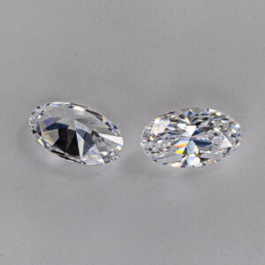 Manufacturers Supply Wholesale Price 9A High Quality Oval White D Color Synthetic Zirconia Diamond Gems