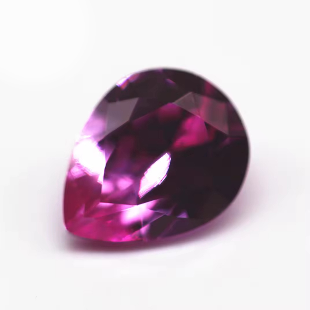 Round/oval/pear/heart/cushion/octagon Cut 2# pink Ruby Corundum Gemstones Fancy Cut Synthetic 2# pink Sapphire Corundum Stones - Image 4