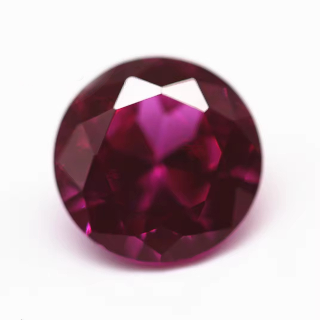 3# Ruby Corundum Loose Gemstones Fancy Shape Synthetic 3# Rose Red Corundum Ruby Stone - Image 6