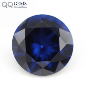 0.8mm-14mm Round Brilliant Cut 113# Blue Spinel Loose Gemstones Round Shape Synthetic Spinel 113# Spinel Blue Sapphire Gemstones