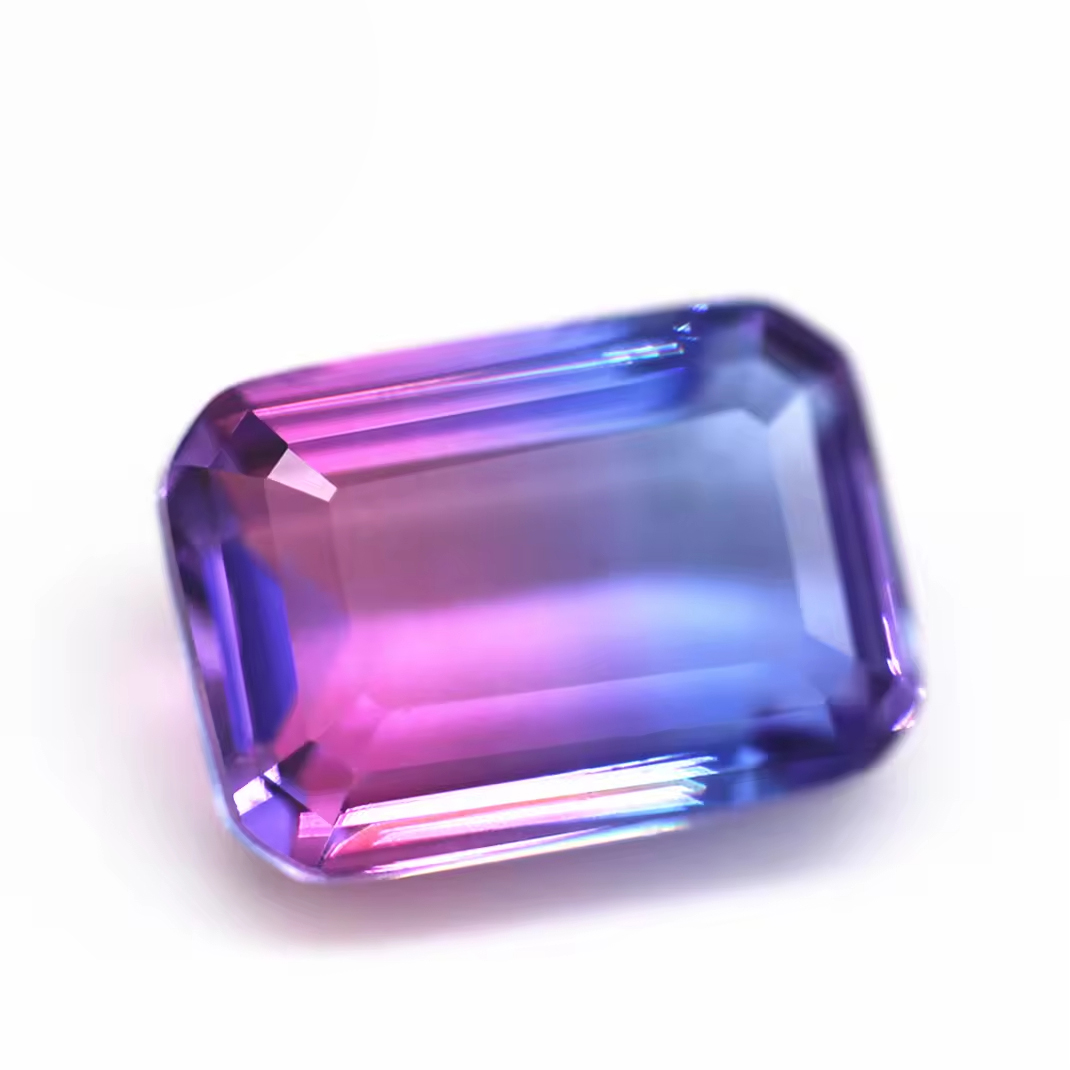 4*6mm-13*18mm Octagon Step Cut Shape Synthetic Tourmaline Loose Gemstones Rectangle Emerald Cut Crystal Glass Tourmaline Gems - Image 5