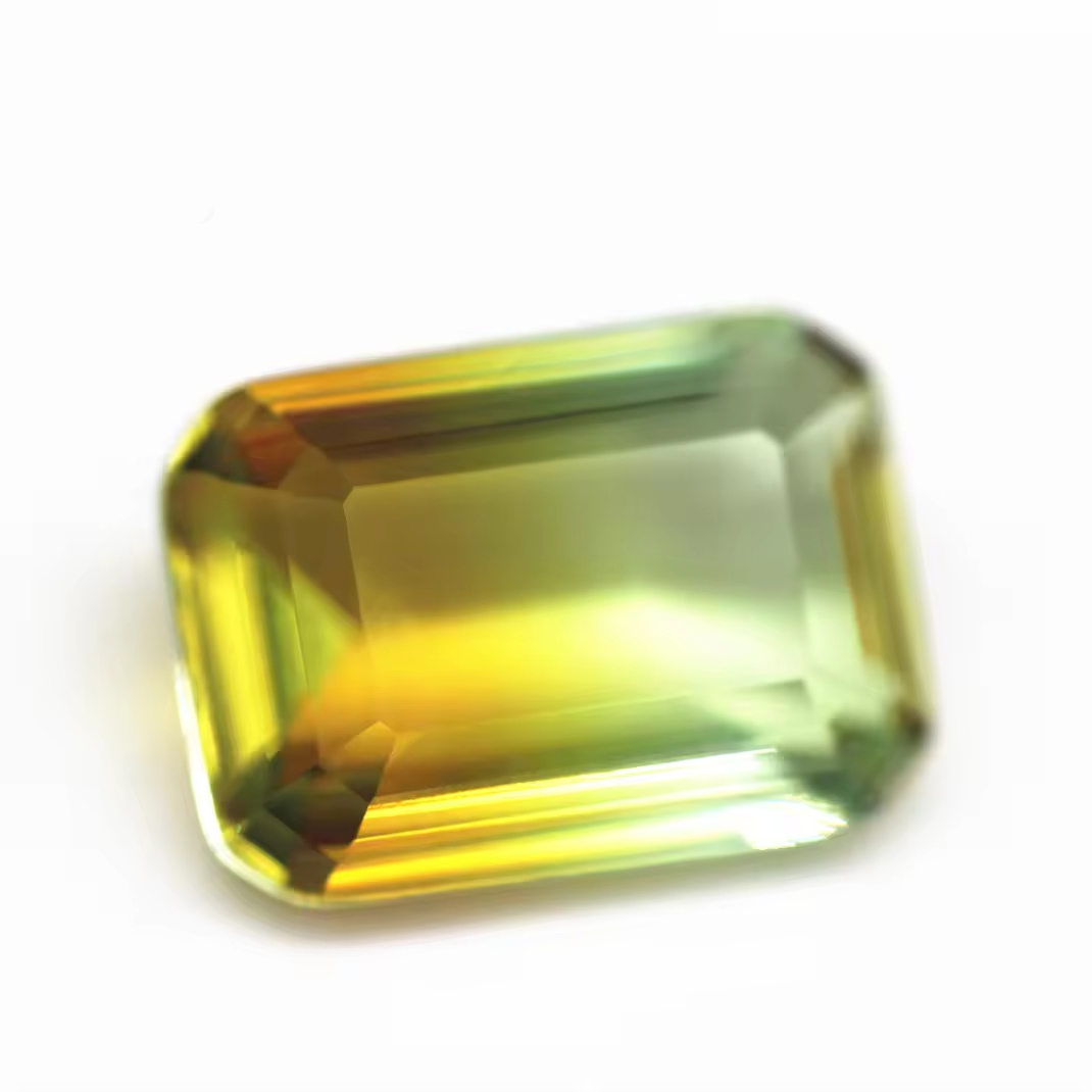 4*6mm-13* 18mm Octagon Step Cut Shape Synthetic Tourmaline Loose Gemstones Rectangle Emerald Cut Crystal Glass Tourmaline Gems - Image 4