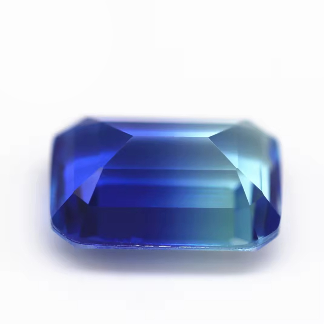 4*6mm-13*18 mm Octagon Step Cut Shape Synthetic Tourmaline Loose Gemstones Rectangle Emerald Cut Crystal Glass Tourmaline Gems - Image 2