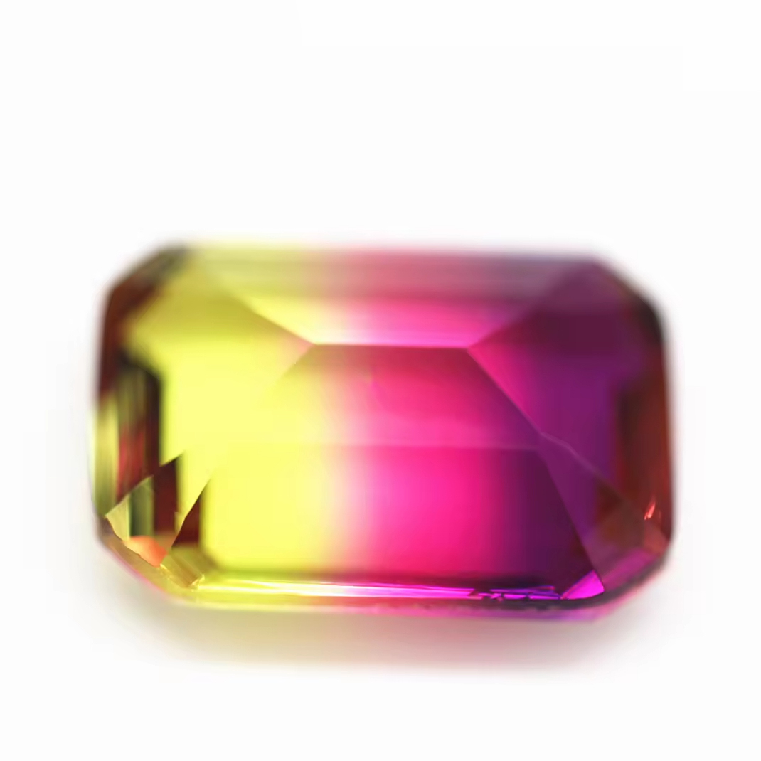 4*6mm-13*18mm Octagon Step Cut Shape Synthetic Tourmaline Loose Gemstones Rectangle Emerald Cut Crystal Glass Tourmaline Gems - Image 4