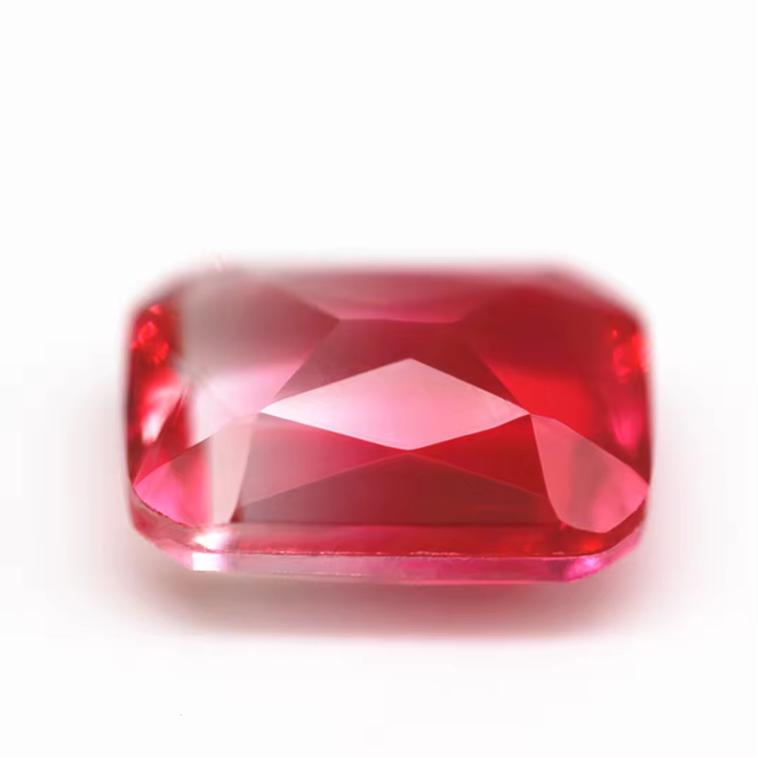 4*6mm-13*18mm Octagon Step Cut Shape Synthetic Tourmaline Loose Gemstones Rectangle Emerald Cut Crystal Glass Tourmaline Gems - Image 5