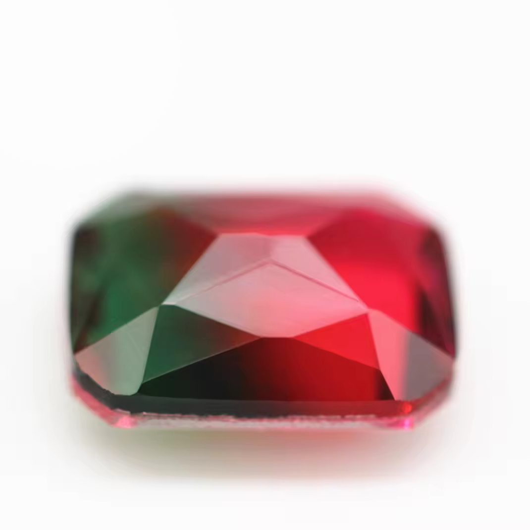 4*6mm-13*18mm Octagon Step Cut Shape Synthetic Tourmaline Loose Gemstones Rectangle Emerald Cut Crystal Glass Tourmaline Gems - Image 4