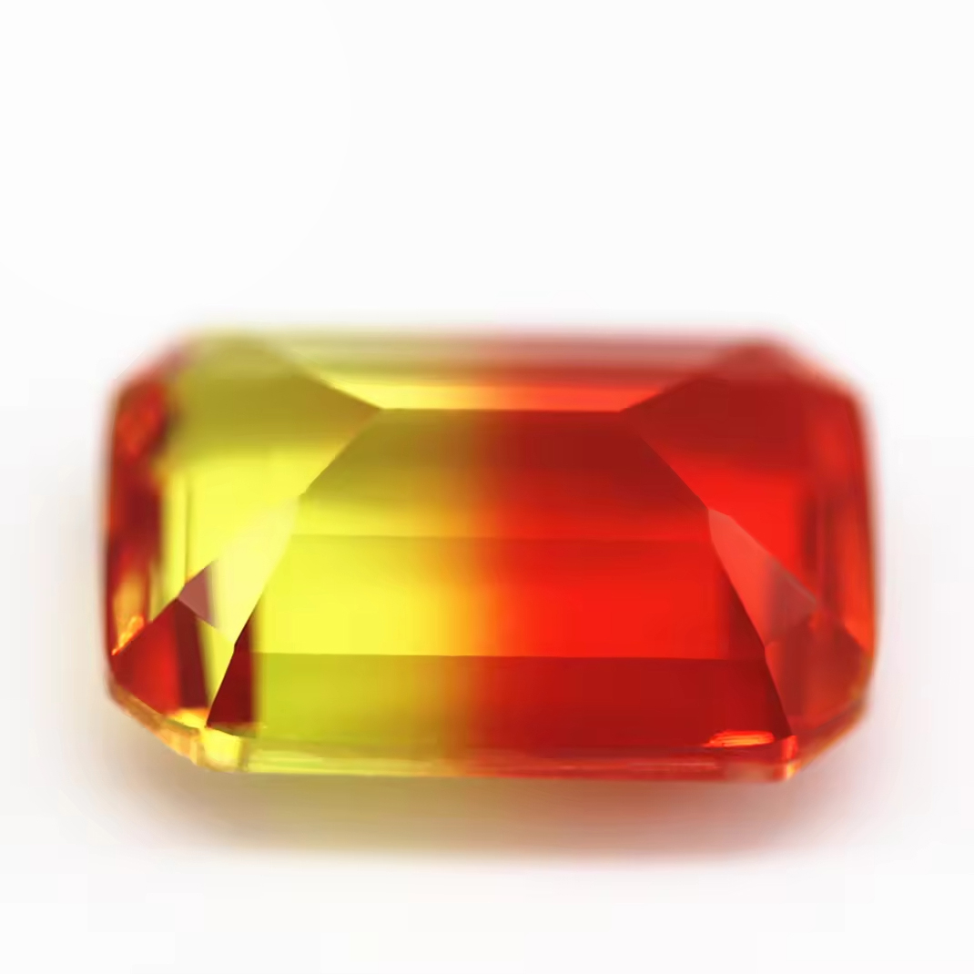 4*6mm-13*18mm Octagon Step Cut Shape Synthetic Tourmaline Loose Gemstones Rectangle Emerald Cut Crystal Glass Tourmaline Gems - Image 3