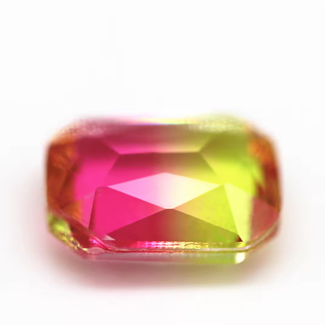 4*6mm-13*18mm Octagon Step Cut Shape Synthetic Tourmaline Loose Gemstones Rectangle Emerald Cut Crystal Glass Tourmaline Gems - Image 5