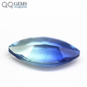 5*10mm-10*20mm Marquise Faceted Cut Shape Synthetic Tourmaline Loose Gemstones Mixed Multicolor Joint Technology Crystal Glass