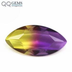 5*10mm- 10*20mm Marquise Faceted Cut Shape Synthetic Tourmaline Loose Gemstones Mixed Multicolor Joint Technology Crystal Glass