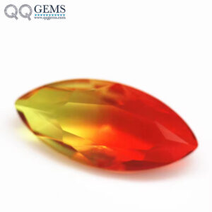 5*10mm-10*20mm Marquise Faceted Cut Shape Synthetic Tourmaline Loose Gemstones Mixed Multicolor Splice Process Crystal Glass