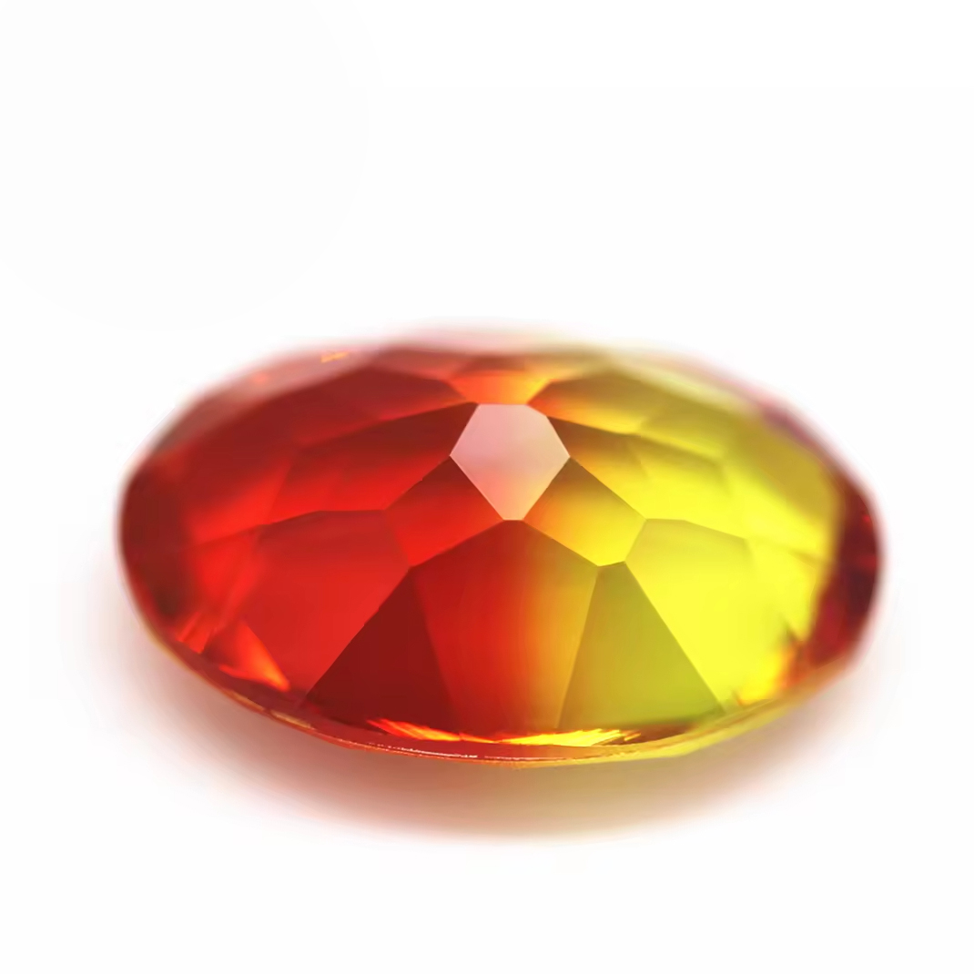 5*7mm-13* 18mm Oval Faceted Cut Shape Synthetic Tourmaline Loose Gemstones Mixed Multicolor Joint Technology Crystal Glass Gems - Image 5