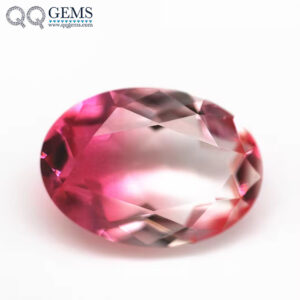 5*7mm-13*18mm Oval Faceted Cut Shape Synthetic Tourmaline Loose Gemstones Mixed Multicolor Joint Process Crystal Glass Gems
