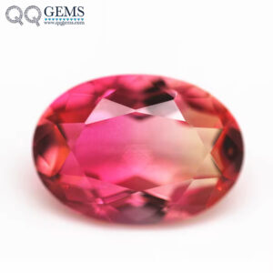 5*7mm-13*18mm Oval Faceted Cut Shape Synthetic Tourmaline Loose Gemstones Mixed Multicolor Splice Process Crystal Glass Gems