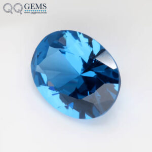 3*5mm to 10*14mm Faceted Cut Pear Cut 120# Blue Spinel Loose Gemstones Pear Shape Synthetic Sapphire 120# Spinel Blue Gemstones
