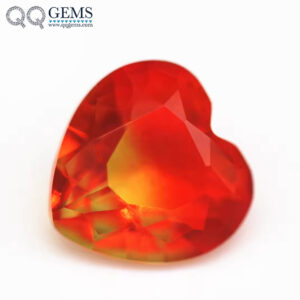 6*6mm-16*16mm Heart Faceted Cut Shape Synthetic Tourmaline Loose Gems Interphase Multicolor Joint Technology Crystal Glass Gems