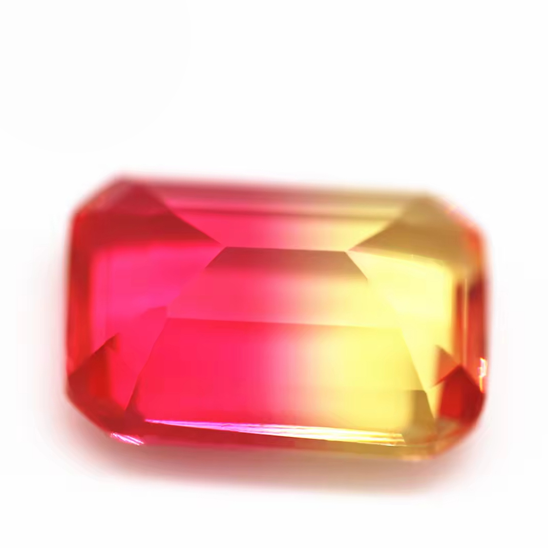 4*6mm-13*18mm Octagon Step Cut Shape Synthetic Tourmaline Loose Gemstones Rectangle Emerald Cut Crystal Glass Tourmaline Gems - Image 4