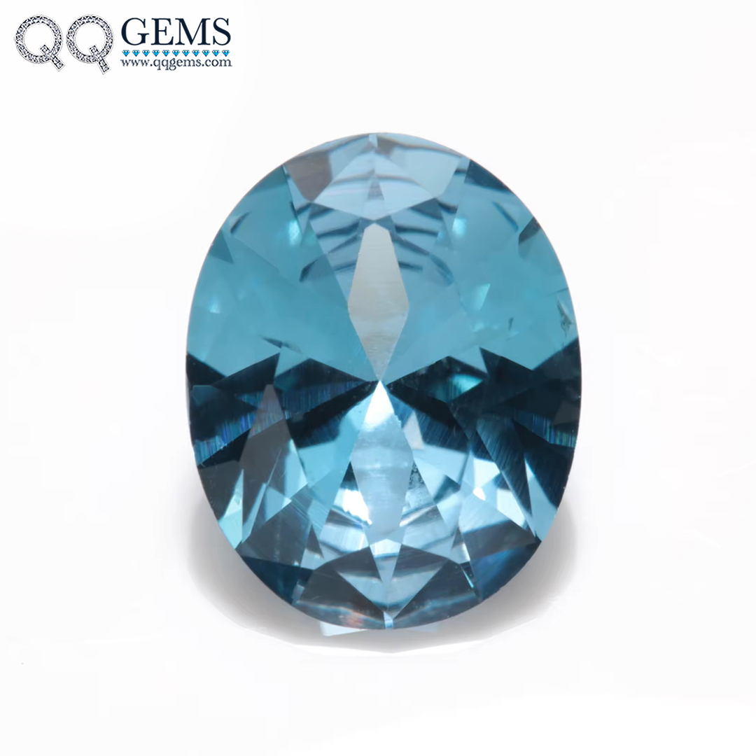 Bright Cut Marquise Cut 106# Light Aquamarine Blue Spinel Loose Gemstones Marquise Shape Synthetic 106# Light Blue Spinel Stones - Image 5