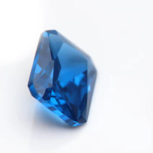 Princess Cut Octagon Cut 119# Aquamarine Blue Spinel Loose Gemstones Octagon Shape Synthetic Spinel 119# Blue Spinel Gemstones