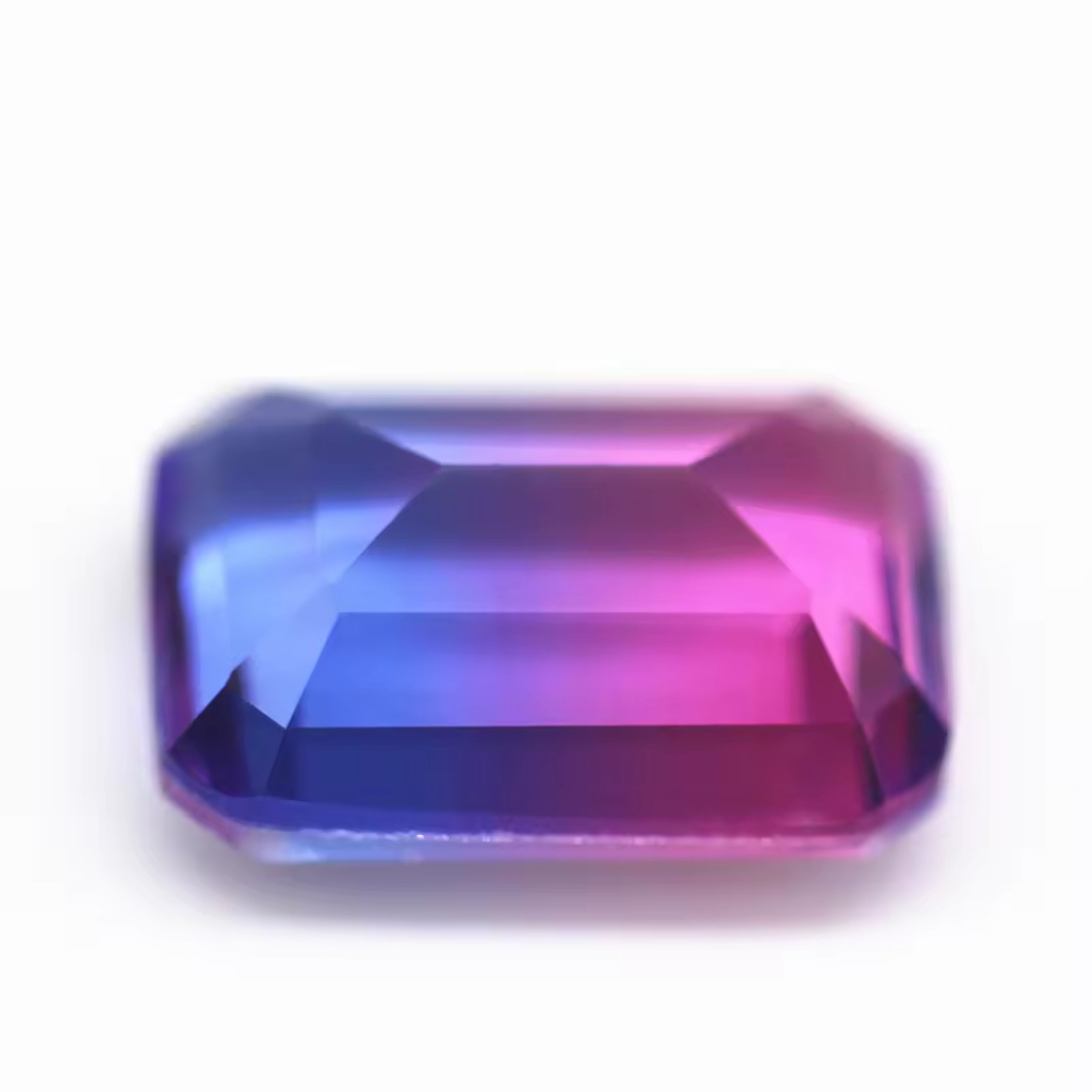 4*6mm-13*18mm Octagon Step Cut Shape Synthetic Tourmaline Loose Gemstones Rectangle Emerald Cut Crystal Glass Tourmaline Gems - Image 4